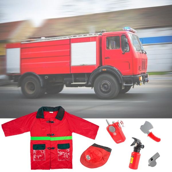fighting costumes pretend toy fire chief role play costume dress-up with tools for kids funny clothing sets, White
fighting costumes pretend toy fire chief role play costume dress-up with tools for kids funny clothing sets, White