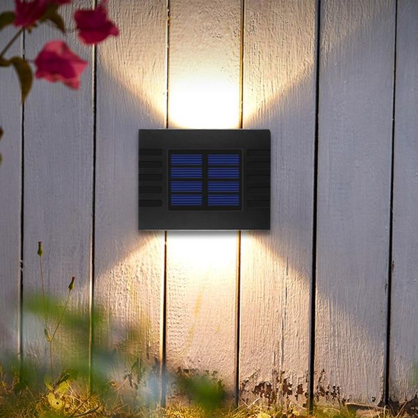 solar lamps 2pcs led wall light outdoor waterproof garden lights fence lamp decoration landscape for yard stair
solar lamps 2pcs led wall light outdoor waterproof garden lights fence lamp decoration landscape for yard stair
