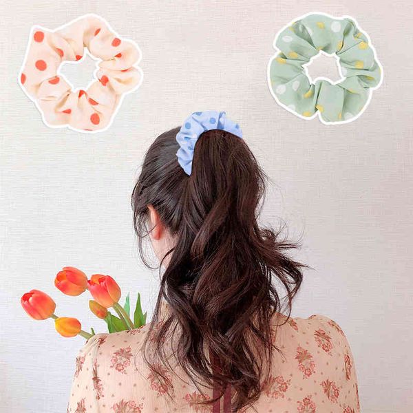 6 korean colors scrunchie ribbons for girls dot bands headwear strings ponytail fashion hair accessories, Golden;white
6 korean colors scrunchie ribbons for girls dot bands headwear strings ponytail fashion hair accessories, Golden;white