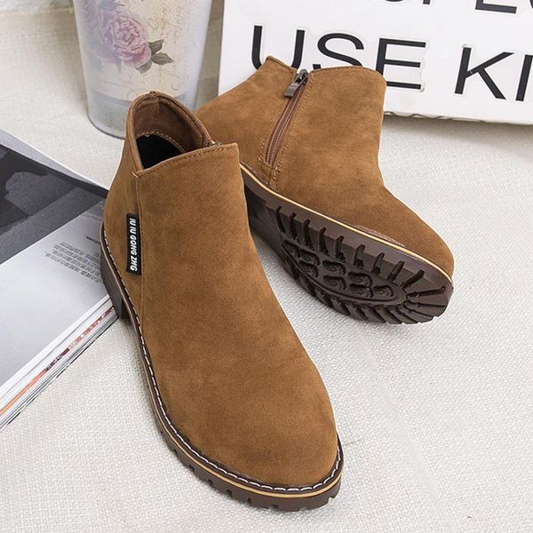 boots 2021 women autumn winter for woman ankle suede leather zipper casual ladies shoes, Black
boots 2021 women autumn winter for woman ankle suede leather zipper casual ladies shoes, Black