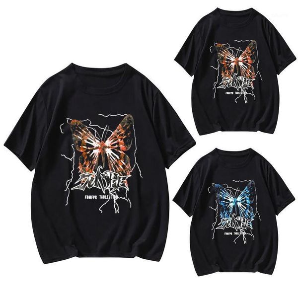 style fashion womens solid color print butterfly oversized casual short sleeve novum #186 women's t-shirt, White
style fashion womens solid color print butterfly oversized casual short sleeve novum #186 women's t-shirt, White