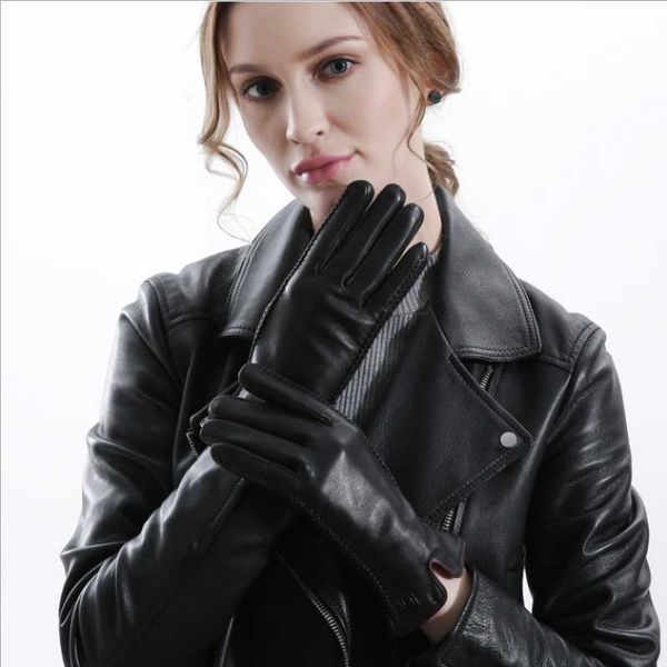 five fingers gloves real sheepskin mittens women' genuine leather autumn winter outdoor cycling touch screen fleece warm windproof, Blue;gray
five fingers gloves real sheepskin mittens women' genuine leather autumn winter outdoor cycling touch screen fleece warm windproof, Blue;gray