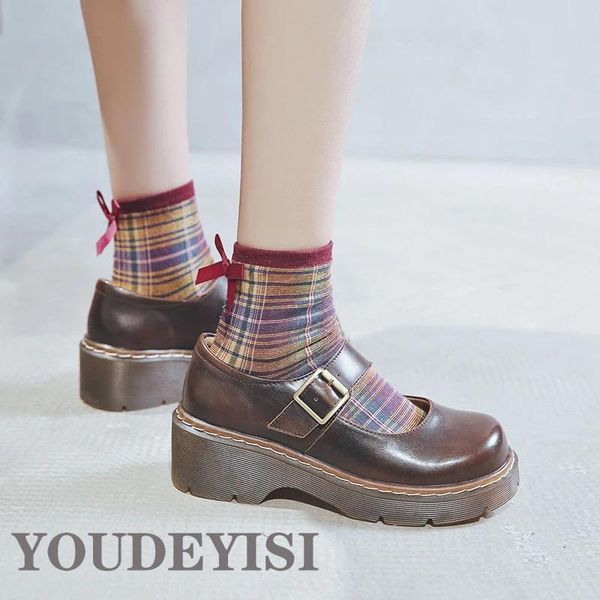 dress shoes japanese lolita vintage buckle mary janes 100% genuine leather retro platform women casual jk uniform, Black
dress shoes japanese lolita vintage buckle mary janes 100% genuine leather retro platform women casual jk uniform, Black