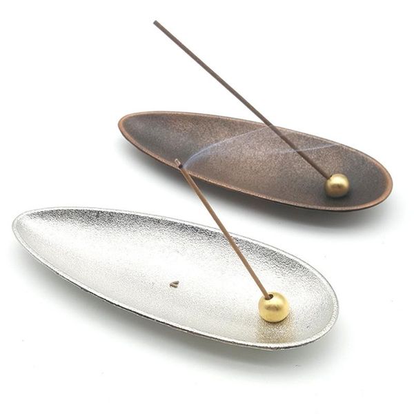 fragrance lamps incense holder home decoration bronze stick cone 14*5cm tool zinc alloy burner plate
fragrance lamps incense holder home decoration bronze stick cone 14*5cm tool zinc alloy burner plate