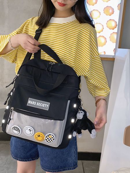 backpack women's 2021 student's korean multi-purpose small cross schoolbag, casual waterproof
backpack women's 2021 student's korean multi-purpose small cross schoolbag, casual waterproof