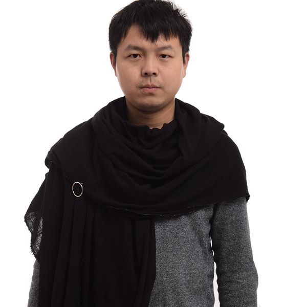 men medieval scarf brown black blue wrap cloak primitive hood neckerchief sjaal middle ages mittelalter shoulder cowlg, Blue;gray
men medieval scarf brown black blue wrap cloak primitive hood neckerchief sjaal middle ages mittelalter shoulder cowlg, Blue;gray