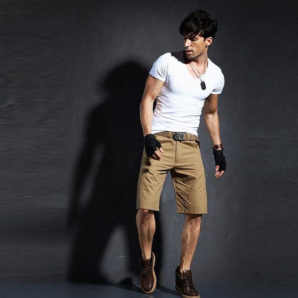 men's shorts casual summer cargo pants extra large breathable comfort tactical, White;black
men's shorts casual summer cargo pants extra large breathable comfort tactical, White;black