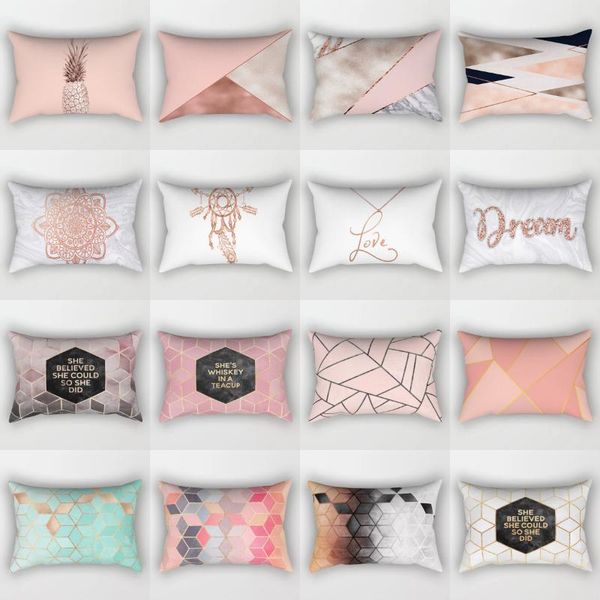 cushion/decorative pillow rose gold pink geometric 30x50cm cushion cover polyster nordic style oblong sofa car waist throw pillows decorativ
cushion/decorative pillow rose gold pink geometric 30x50cm cushion cover polyster nordic style oblong sofa car waist throw pillows decorativ