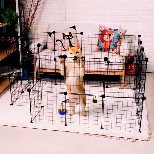 dog houses & kennels accessories foldable 6 panels pet dogs playpen crate fence puppy kennel house exercise training cage kitten space
dog houses & kennels accessories foldable 6 panels pet dogs playpen crate fence puppy kennel house exercise training cage kitten space