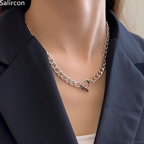 chains gothic silver color short clavicle chain choker necklace for women fashion geometric toggle clasp lariat collares jewelry
chains gothic silver color short clavicle chain choker necklace for women fashion geometric toggle clasp lariat collares jewelry