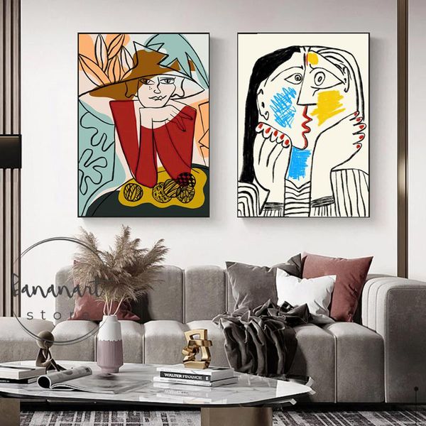 paintings modern nordic living room art fashion personality abstract figure poster canvas painting wall picture home decoration
paintings modern nordic living room art fashion personality abstract figure poster canvas painting wall picture home decoration