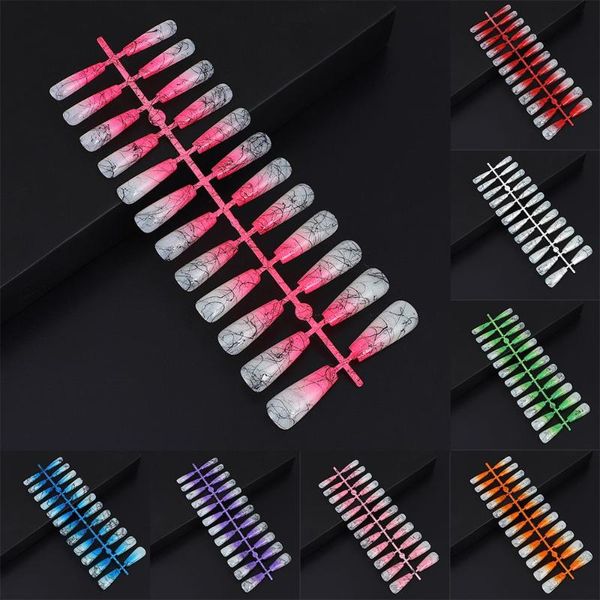 false nails fashion diy detachable wearable full cover brushed fake long ballerina nail tips two-tone gradient, Red;gold
false nails fashion diy detachable wearable full cover brushed fake long ballerina nail tips two-tone gradient, Red;gold