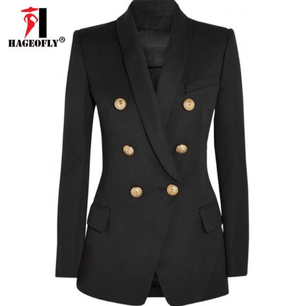 women's suits & blazers hageofly autumn red black blazer women office slim formal jacket coat casual double breasted metal buttons, White;black
women's suits & blazers hageofly autumn red black blazer women office slim formal jacket coat casual double breasted metal buttons, White;black