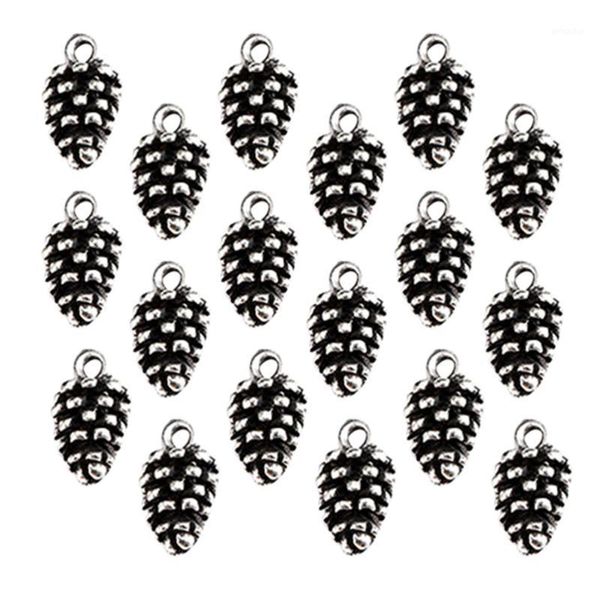 christmas decorations 50pcs pine cone alloy small pendant nature nuts charm for diy jewelry making accessories (antique silver)
christmas decorations 50pcs pine cone alloy small pendant nature nuts charm for diy jewelry making accessories (antique silver)