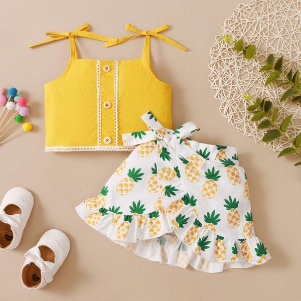 clothing sets summer toddler baby girls clothes lace ruffles suspender vest fruit printed fashion skirts outfits children's, White
clothing sets summer toddler baby girls clothes lace ruffles suspender vest fruit printed fashion skirts outfits children's, White