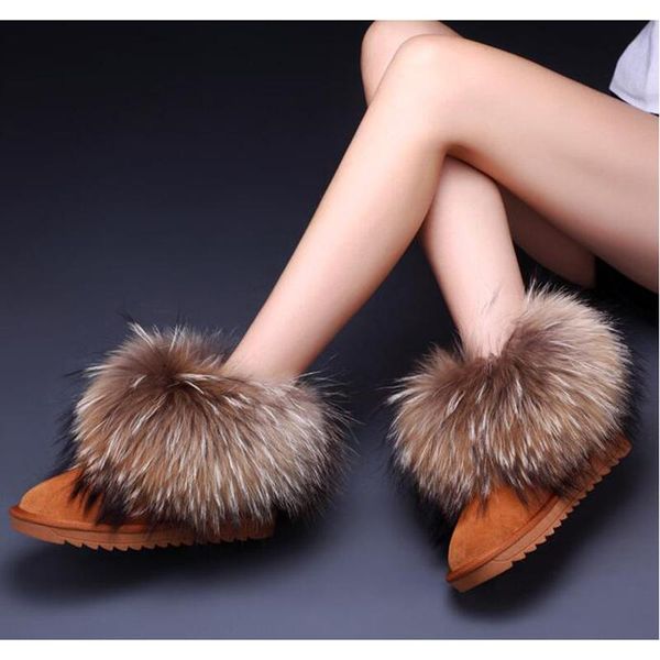 boots natural big fur women winter snow cotton cow muscle round toe 111% genuine leather, Black
boots natural big fur women winter snow cotton cow muscle round toe 111% genuine leather, Black