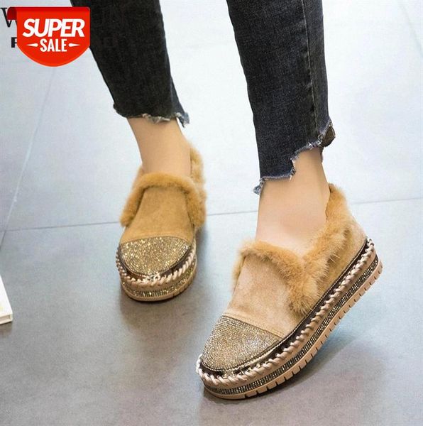 warm real mink fur shoes women luxury crystal hand stitching leather winter woman slip-on platform womens sneakers #be64
warm real mink fur shoes women luxury crystal hand stitching leather winter woman slip-on platform womens sneakers #be64
