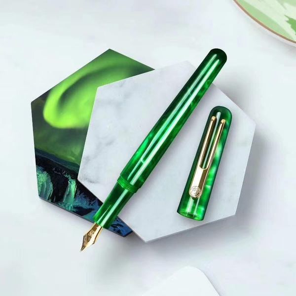 fountain pens picasso celluloid pen pimio etsandy aurora green ps-975 iridium f ink gift box writing set for business office
fountain pens picasso celluloid pen pimio etsandy aurora green ps-975 iridium f ink gift box writing set for business office