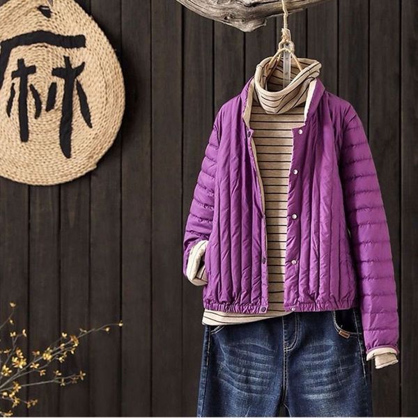 coats arrival autumn winter women stand collar ultra light white duck jacket casual single breasted down coat m261 w4e7, Black
coats arrival autumn winter women stand collar ultra light white duck jacket casual single breasted down coat m261 w4e7, Black