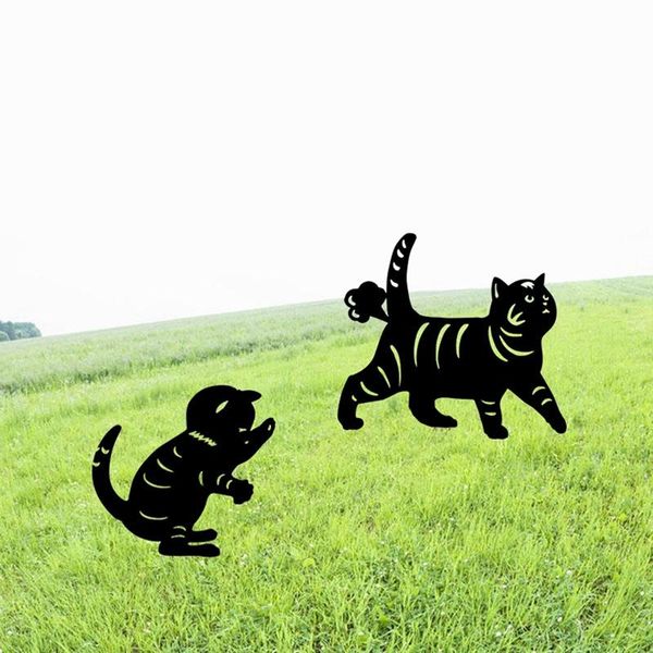 novelty items 2 pcs acrylic cat silhouette yard stake art decor black puppy ground insert manor lawn fart set
novelty items 2 pcs acrylic cat silhouette yard stake art decor black puppy ground insert manor lawn fart set
