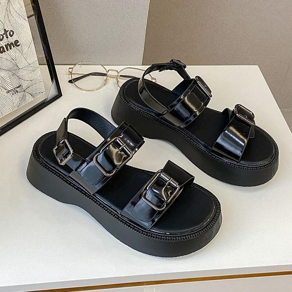 sandals soft all-match low woman leather female shoe espadrilles platform 2021 summer low-heeled flat girls sports fashion b, Black
sandals soft all-match low woman leather female shoe espadrilles platform 2021 summer low-heeled flat girls sports fashion b, Black