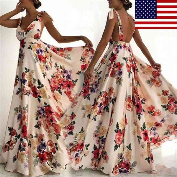 women dress fashion floral print wedding long maxi evening party sleeveless backless size s-xl elegant ladies clothing 210522, Black;gray
women dress fashion floral print wedding long maxi evening party sleeveless backless size s-xl elegant ladies clothing 210522, Black;gray