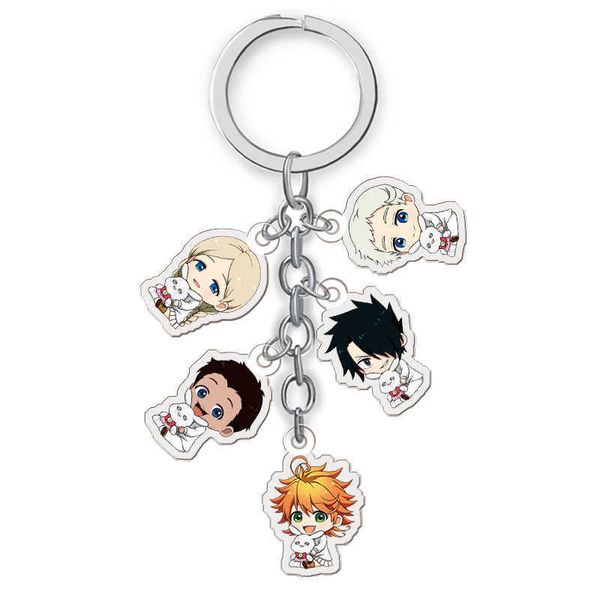 the promised neverland acrylic key chain classic anime yakusoku no neverland norman ray emma cosplay key ring figure accessories h0915, Silver
the promised neverland acrylic key chain classic anime yakusoku no neverland norman ray emma cosplay key ring figure accessories h0915, Silver