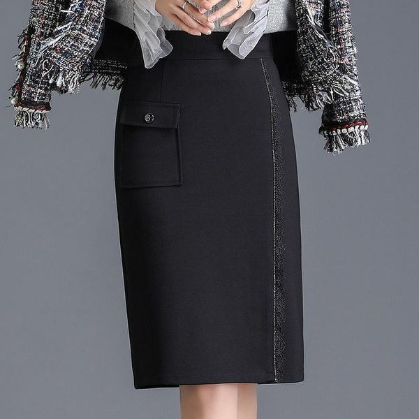 skirts 2021 summer plus size simple black high waist thin bag hip skirt casual all-match women a-line long in
skirts 2021 summer plus size simple black high waist thin bag hip skirt casual all-match women a-line long in