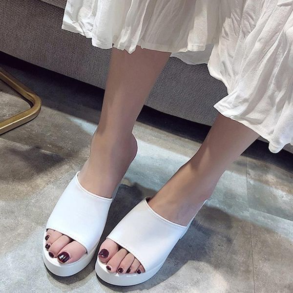 women spring shoes wearable slippers plus size square heels for high sandals summer open toe pumps, Black
women spring shoes wearable slippers plus size square heels for high sandals summer open toe pumps, Black