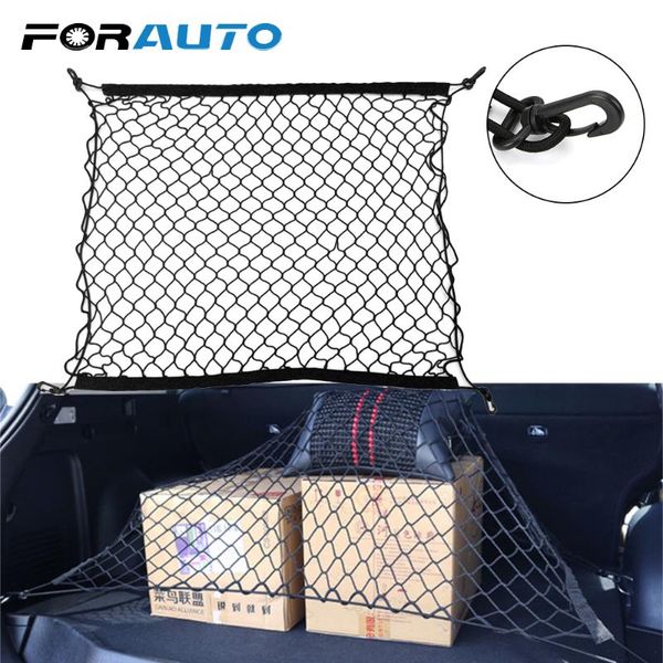 car organizer forauto trunk rear cargo storage mesh net with 4 hooks elastic strong 70cm x styling auto accessories
car organizer forauto trunk rear cargo storage mesh net with 4 hooks elastic strong 70cm x styling auto accessories