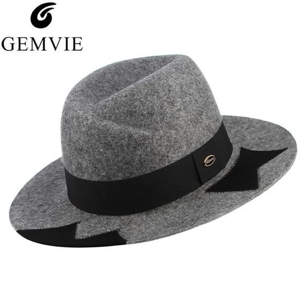 stingy brim hats lady vintage wool fedoras women trendy patchwork jazz cap fedora hat 100% wide panama outdoor sun, Blue;gray
stingy brim hats lady vintage wool fedoras women trendy patchwork jazz cap fedora hat 100% wide panama outdoor sun, Blue;gray