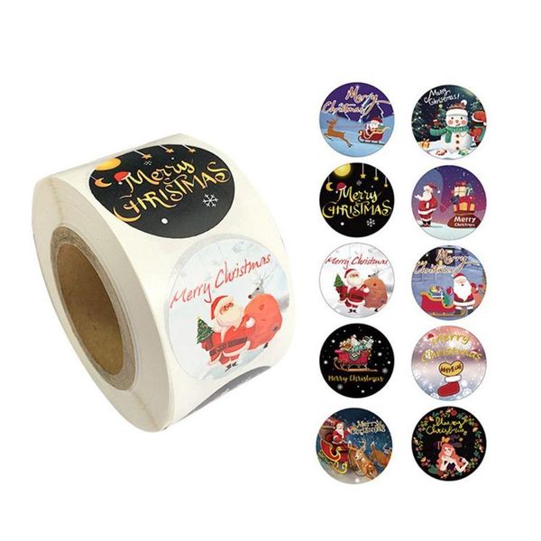 gift wrap 4rolls 38cm xmas stickers santa claus elk circle paper sealing label kraft envelope packaging party supplies
gift wrap 4rolls 38cm xmas stickers santa claus elk circle paper sealing label kraft envelope packaging party supplies