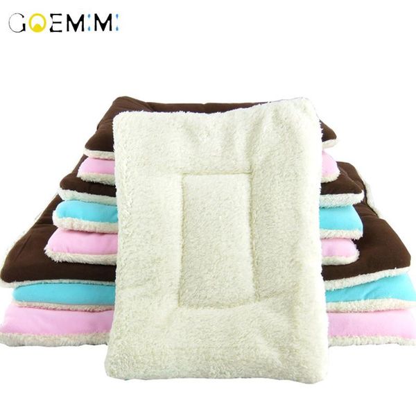 kennels & pens winter pet dog bed mat soft fleece puppy cat blanket mattress beds warm sleeping cushion kennel for small medium large dogs
kennels & pens winter pet dog bed mat soft fleece puppy cat blanket mattress beds warm sleeping cushion kennel for small medium large dogs