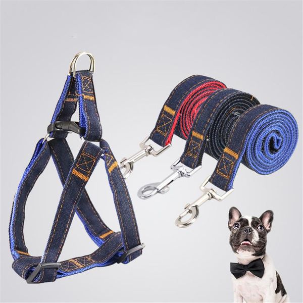 dog collars & leashes ajustable puppy jeans harness vest cat cowboy belt kitten training walking traction rope small pets collar leash set
dog collars & leashes ajustable puppy jeans harness vest cat cowboy belt kitten training walking traction rope small pets collar leash set