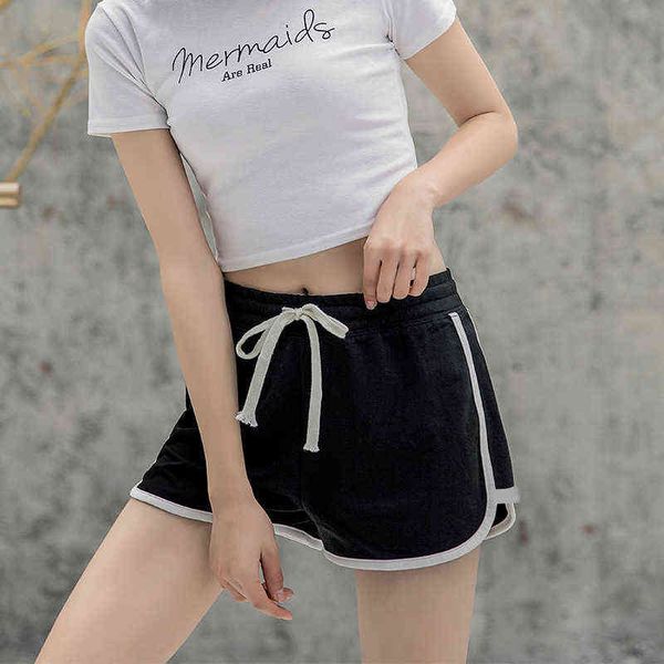 2022 korean summer cool solid patchwork elastic skinny fitness women shorts casual sports lady shorts pants legging y220311, White;black
2022 korean summer cool solid patchwork elastic skinny fitness women shorts casual sports lady shorts pants legging y220311, White;black