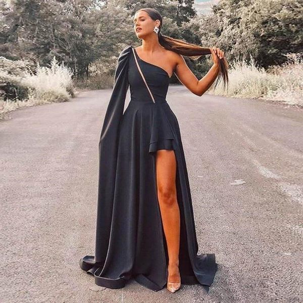 flutter one shoulder prom dresses 2022 side high low a line black modern cocktail party bride gowns women wear for special occasion evening
flutter one shoulder prom dresses 2022 side high low a line black modern cocktail party bride gowns women wear for special occasion evening