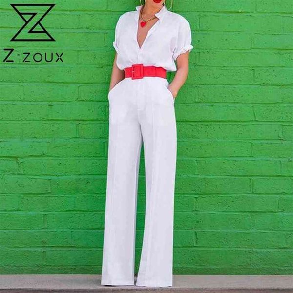 women jumpsuit v-neck short sleeve white blue vintage rompers womens plus size long summer s 210513, Black;white
women jumpsuit v-neck short sleeve white blue vintage rompers womens plus size long summer s 210513, Black;white