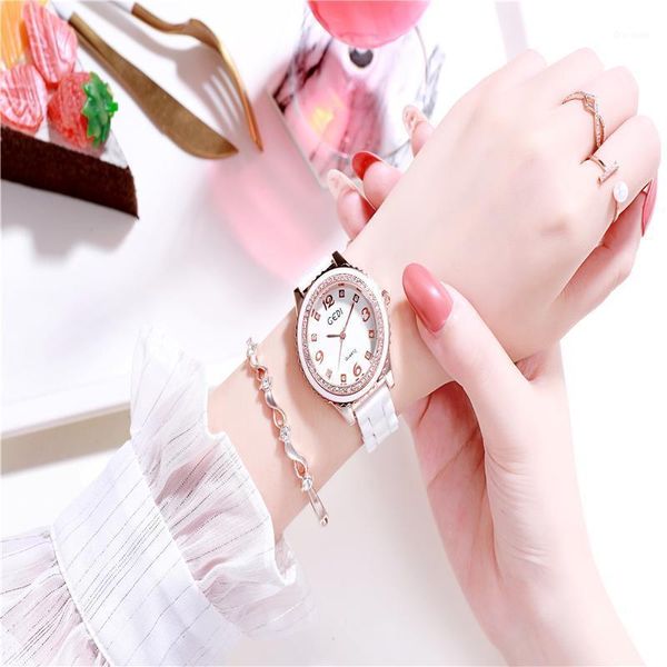 watch women quartz wristwatches ladies watches shining rhinestone ceramic strap for round clock gifts, Slivery;brown
watch women quartz wristwatches ladies watches shining rhinestone ceramic strap for round clock gifts, Slivery;brown