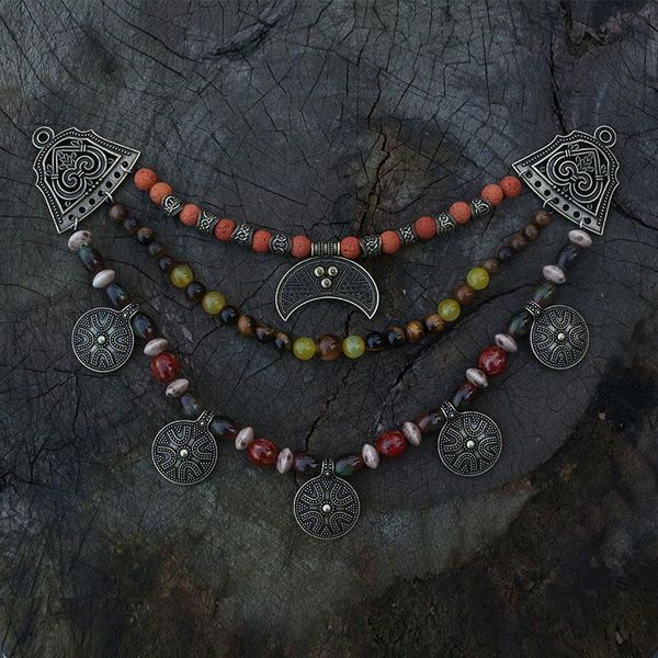 pins, brooches 1pcs drop viking jewelry makeing for charms women pendant, ethnic style slavic brooch lunula dress, Gray
pins, brooches 1pcs drop viking jewelry makeing for charms women pendant, ethnic style slavic brooch lunula dress, Gray