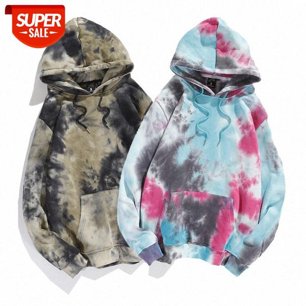 sweater men's hooded national tide brand fried street tie-dye gradient high style hip-hop couple loose jacket #nx2p, Black
sweater men's hooded national tide brand fried street tie-dye gradient high style hip-hop couple loose jacket #nx2p, Black