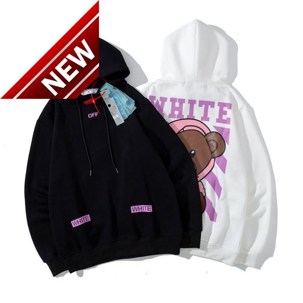 stripe diagonal off fashion cartoon hoodie with plush sweater style men and women lovers loose pullover jacket, Black
stripe diagonal off fashion cartoon hoodie with plush sweater style men and women lovers loose pullover jacket, Black