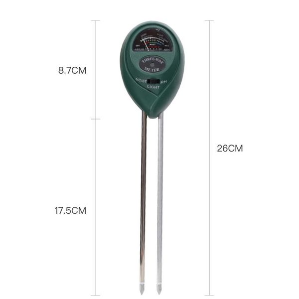 meters 3 in 1 soil ph meter moisture light test acidity humidity sunlight garden plants flowers moist tester instrument tool
meters 3 in 1 soil ph meter moisture light test acidity humidity sunlight garden plants flowers moist tester instrument tool
