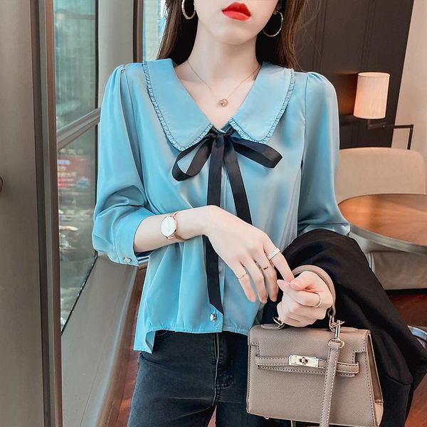 women's blouses & shirts 2021 high-quality clothing, comfortable and versatile for women, White
women's blouses & shirts 2021 high-quality clothing, comfortable and versatile for women, White