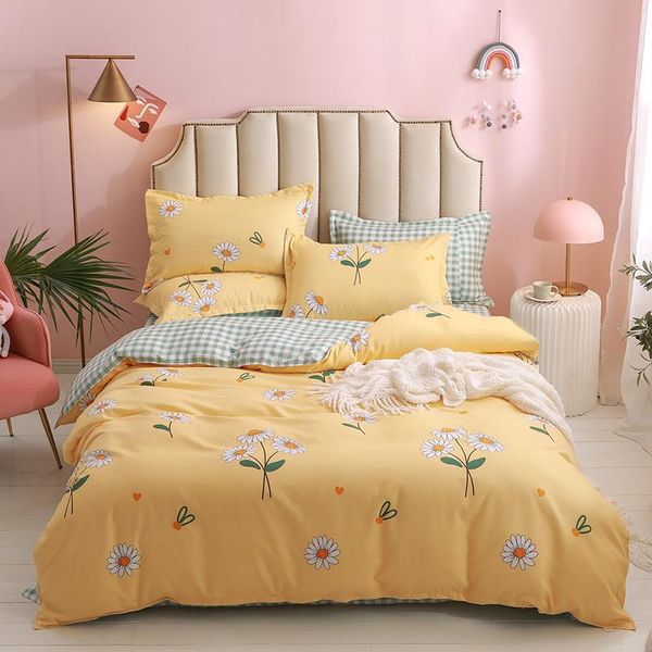 bedding sets bed sheet pillowcase and comforter cover duvet set 3/4 pieces yellow daisy bouquet pattern bedclothes oceania
bedding sets bed sheet pillowcase and comforter cover duvet set 3/4 pieces yellow daisy bouquet pattern bedclothes oceania