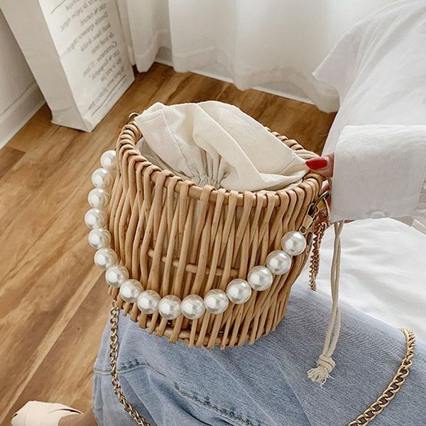 evening bags beading chain summer small straw shoulder for women rattan weave travel beach bucket bag women's fashion crossbody handbag
evening bags beading chain summer small straw shoulder for women rattan weave travel beach bucket bag women's fashion crossbody handbag