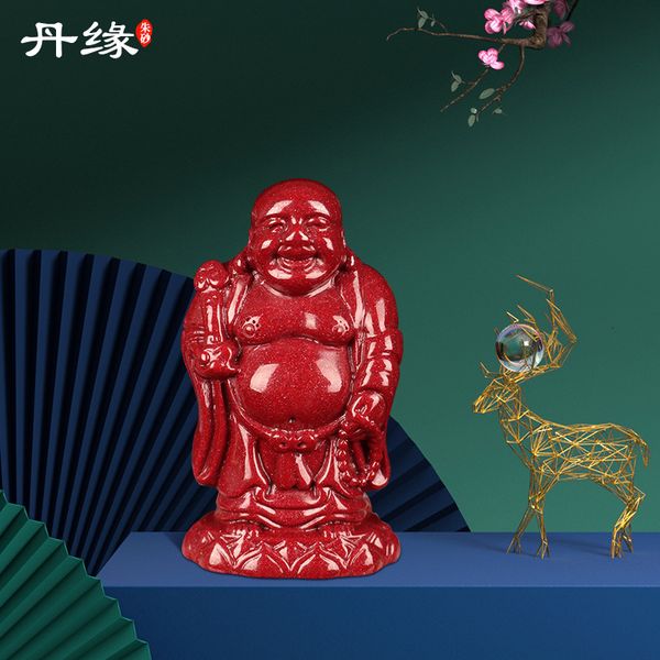 souvenirs guizhou wanshan danyuan cinnabar home office car ornaments, holding ruyi monk's handle collection
souvenirs guizhou wanshan danyuan cinnabar home office car ornaments, holding ruyi monk's handle collection