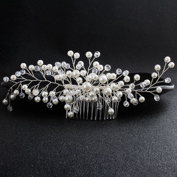 2018 austrian crystal peals hair combs fashion wedding bride bridesmaids headdress headpieces accessories clips jch175, Golden;white
2018 austrian crystal peals hair combs fashion wedding bride bridesmaids headdress headpieces accessories clips jch175, Golden;white