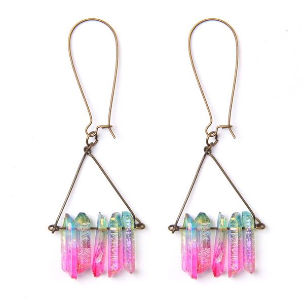 pink crystal point beads earrings gems stone stick drop for women jewelry quartz eardrop dangler gifts dangle & chandelier, Silver
pink crystal point beads earrings gems stone stick drop for women jewelry quartz eardrop dangler gifts dangle & chandelier, Silver