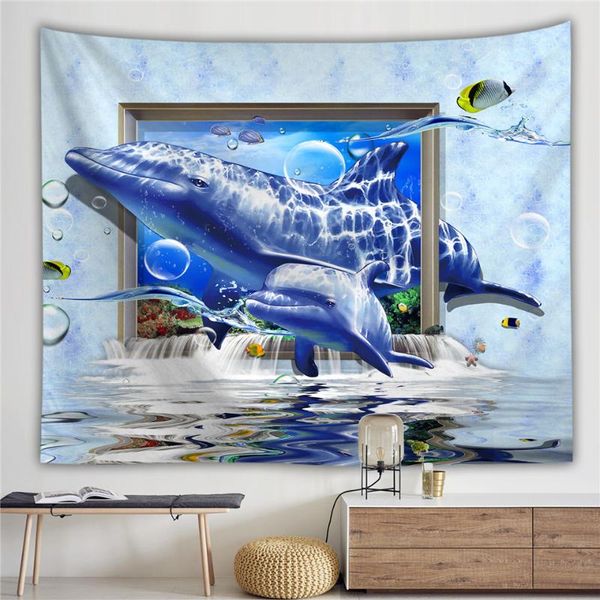 tapestries underwater world dolphin through the window tapestry animal marine starry wave life wall mandalas hanging sea fabric
tapestries underwater world dolphin through the window tapestry animal marine starry wave life wall mandalas hanging sea fabric