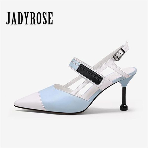 dress shoes jady rose summer black women sandals genuine leather high heels wedding gladiator pointed toe back strap pumps
dress shoes jady rose summer black women sandals genuine leather high heels wedding gladiator pointed toe back strap pumps